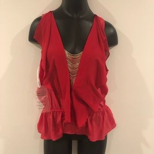 Bebe Beaded Tank Top
